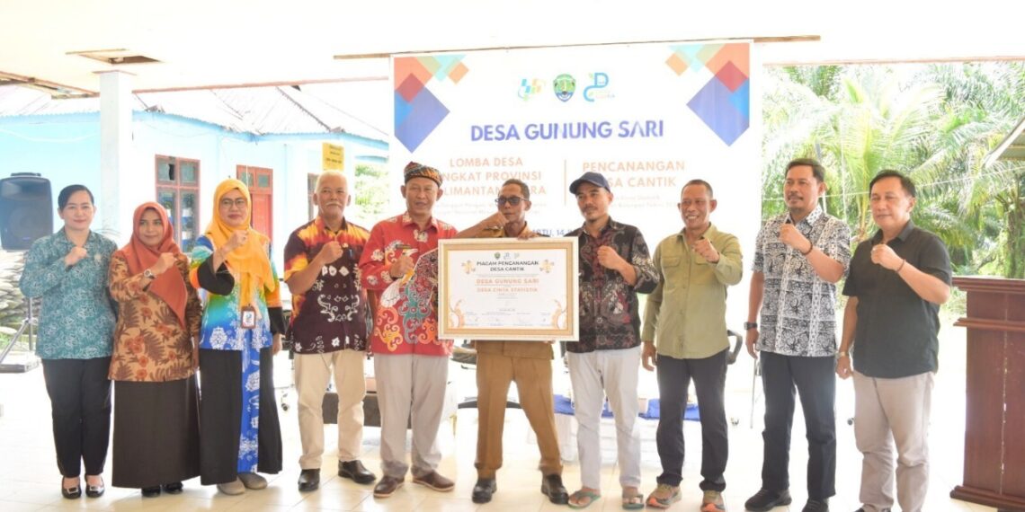 Bupati Bulungan Resmikan Desa Gunung Sari Sebagai Desa Cantik, Harap Jadi Contoh Desa Lain