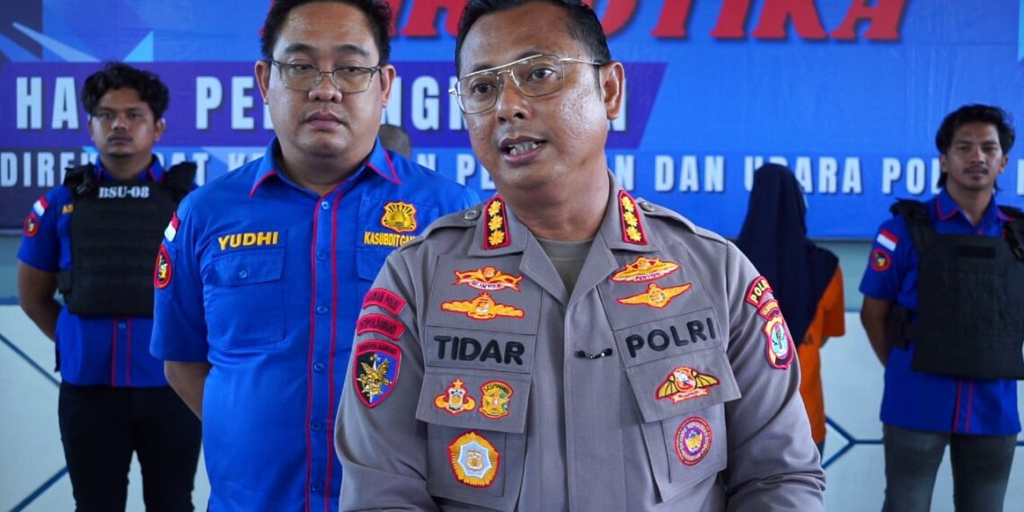 Ditpolairud Polda Kaltara, Musnahkan 1,4 Kg Sabu Hasil Pengungkapan di Sungai Bandara Tarakan