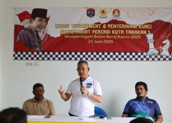 Wali Kota Tarakan Buka Turnamen Catur, Peringati Bulan Bung Karno 2025