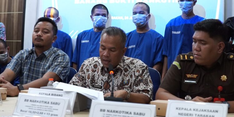 Tiga Kasus Narkotika! BNNP Kaltara Musnahkan Barang Bukti Sabu 256,35 Gram