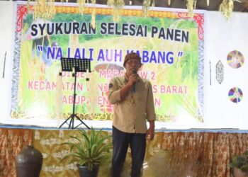 Syukuran Usai Panen di Dusun Kenarai, Bupati Bulungan Ajak Warga Dukung Pertanian