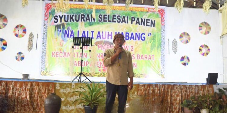 Syukuran Usai Panen di Dusun Kenarai, Bupati Bulungan Ajak Warga Dukung Pertanian