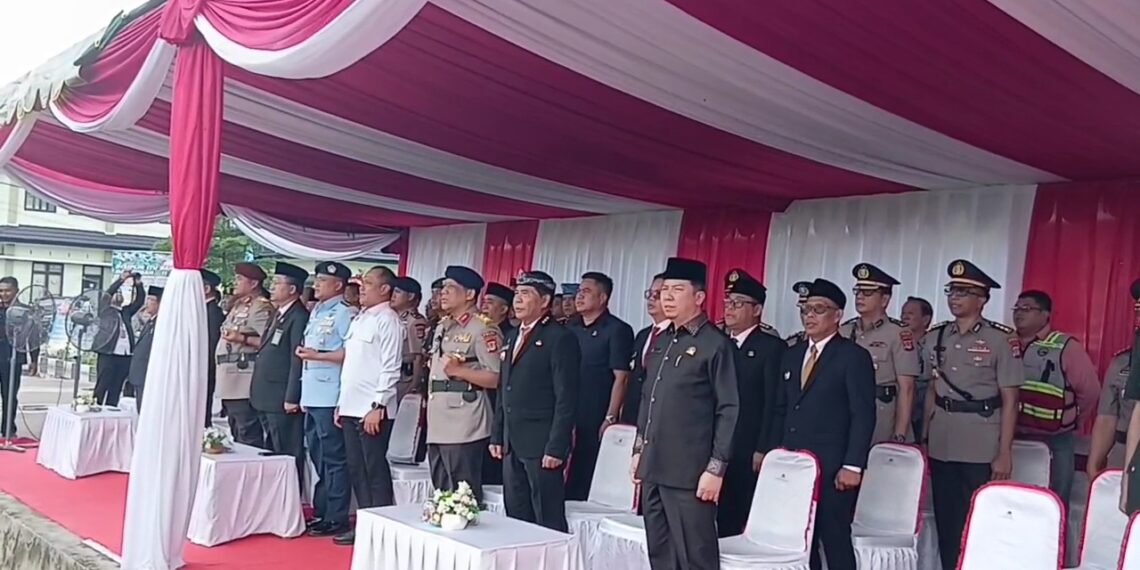 Gubernur Kaltara Hadiri Sertijab Danrem 092/Maharajalila, Brigjen TNI Sjahroni Resmi Gantikan Brigjen Adek Chandra