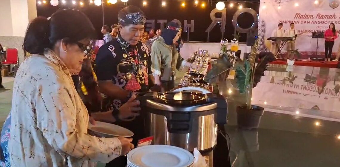 Malam Ramah Tamah  Bersama Komisi VII DPR-RI, Gubernur Zainal Perkenalkan Makanan Lokal Khas Kaltara