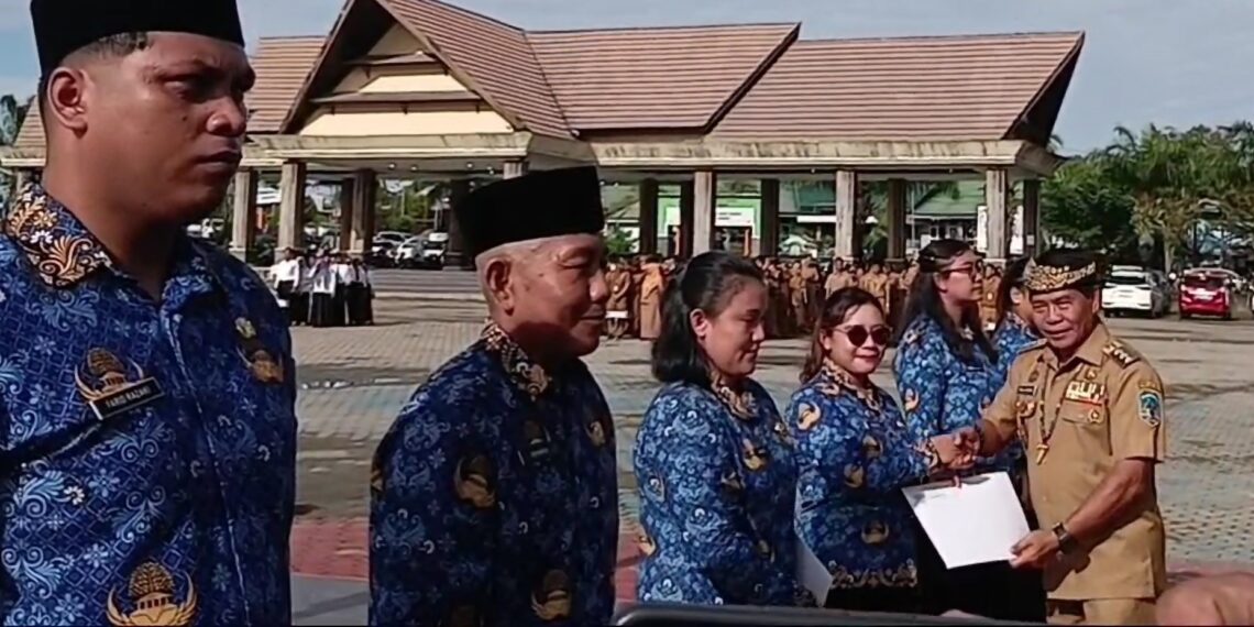 Gubernur Zainal Resmi Lantik dan Serahkan SK untuk 1.197 PPPK Kaltara, Formasi 2024