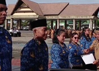 Gubernur Zainal Resmi Lantik dan Serahkan SK untuk 1.197 PPPK Kaltara, Formasi 2024