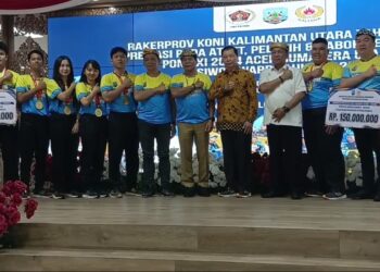 Gubernur Zainal Buka Rakerprov KONI Kaltara 2025, Siap Dongkrak Prestasi Menuju PON XXII/2028