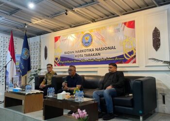 Panel: Kepala BNNK Tarakan - Wali Kota Tarakan - Perwakilan DPRD Tarakan