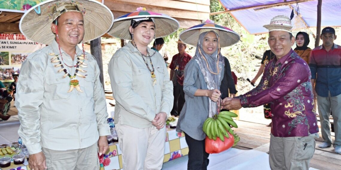 Panen di Desa Metun Sajau, Wakil Bupati Bulungan Tekankan Dukungan untuk Petani