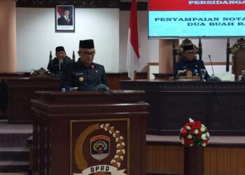 Pemkot Tarakan, Ajukan Raperda Pajak dan RPJMD dalam Paripurna DPRD