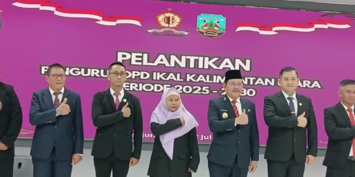 Wagub Ingkong Hadiri Pelantikan DPD IKAL Kaltara, Harapkan Jadi Motor Penggerak  Nilai–Nilai Kebangsaan