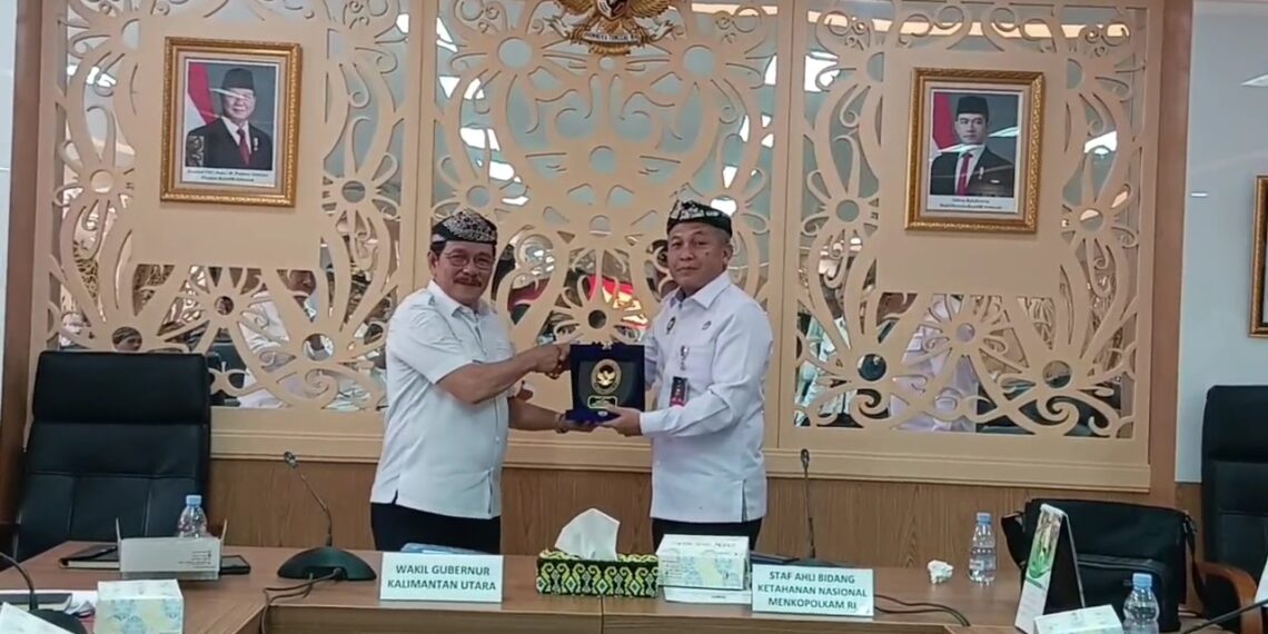 Pemprov Kaltara Desak Percepatan Pembangunan Perbatasan ke Kemenkopolhukam