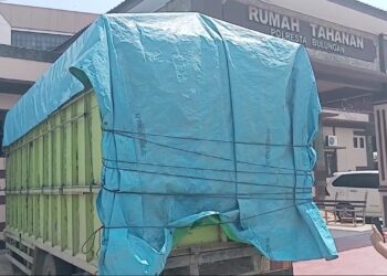 Aksi Penyelundupan Gagal! 55 Ballpress Pakaian Bekas Disergap Polresta Bulungan di Jalan Poros Berau