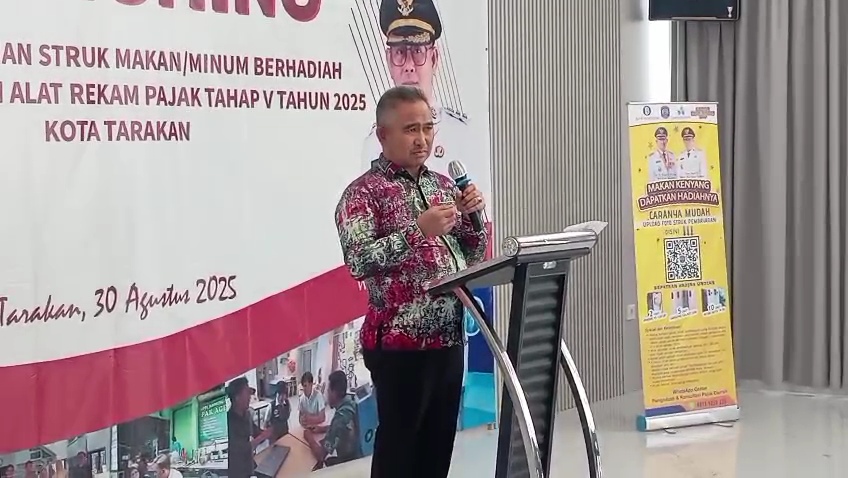 Wali Kota Tarakan Launching Undian Struk Makanan Minuman, Berhadiah iPhone 15! Mulai 1 September hingga 30 November 2025