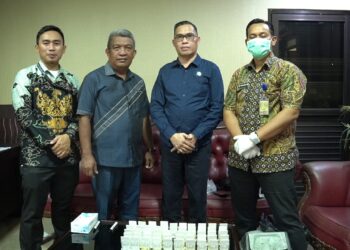 BNNK Tarakan Sidak Tes Urine Dadakan di Gedung DPRD