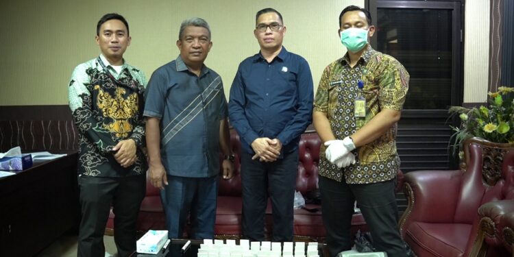 BNNK Tarakan Sidak Tes Urine Dadakan di Gedung DPRD