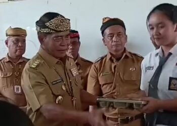 Gubernur Zainal dan DPKP Kaltara Luncurkan Program Makan Bergizi Gratis di SMAN 1 Tanjung Selor