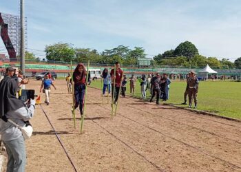 Gasing Hingga Egrang Jadi Bagian Rangkaian Festival Iraw Tengkayu ke-14 di Tarakan