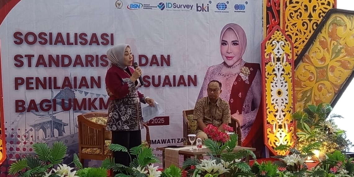 Bersama BSI, Rahmawati Ajak UMKM Kaltara Terapkan SNI dan Sertifikasi Halal