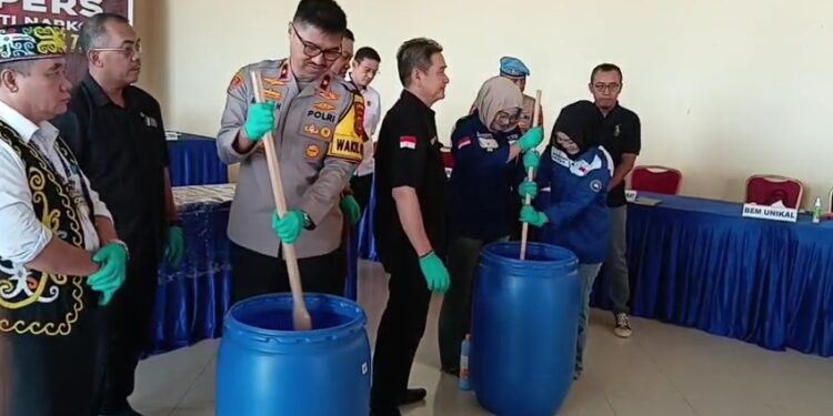Kurir Residivis Berhasil Dibekuk, 4 Kg Sabu Jaringan Internasional, Gagal Tembus Sulawesi