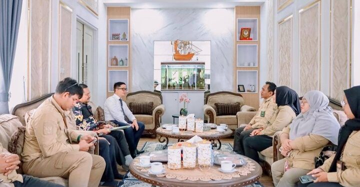 Bupati Tana Tidung Terima Kunjungan Sekretari Pengadilan Negeri Tanjung Selor