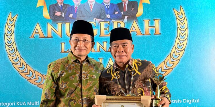Pedulikan KUA di Pelosok, Pemprov Kaltara Raih Penghargaan Anugerah Layanan KUA 2025