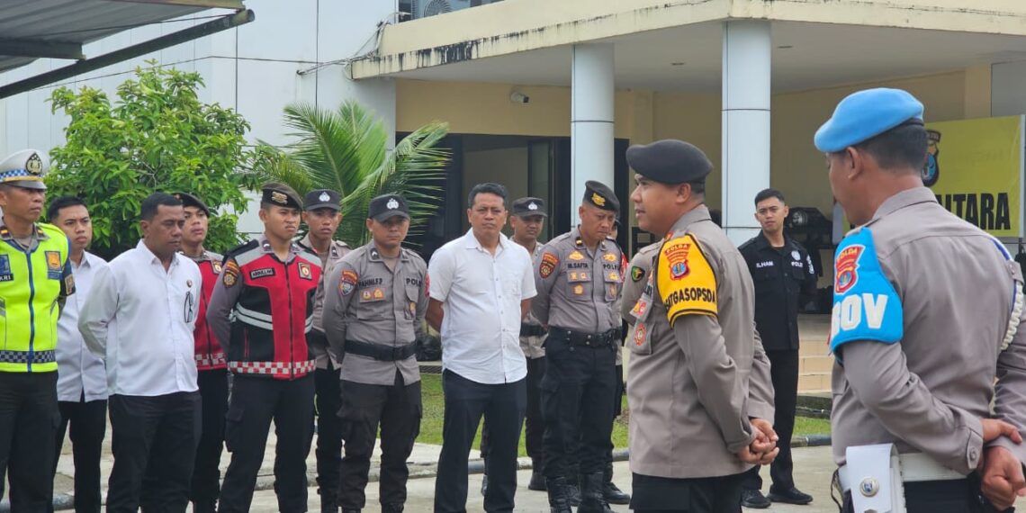 Apel Polda Kaltara: Tingkatkan Patroli di Pusat Keramaian dalam Operasi Lilin Kayan 2025