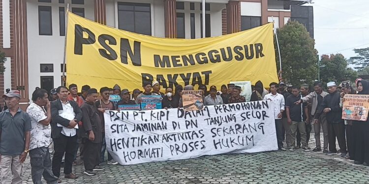 Sidang Perdana Gugatan Warga Mangkupadi Terkait PSN Molor, Total Ada 12 Tergugat Tindak