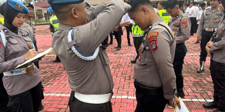 Polda Kaltara Gelar Operasi Gaktibplin Pada Seluruh Personil Polresta Bulungan