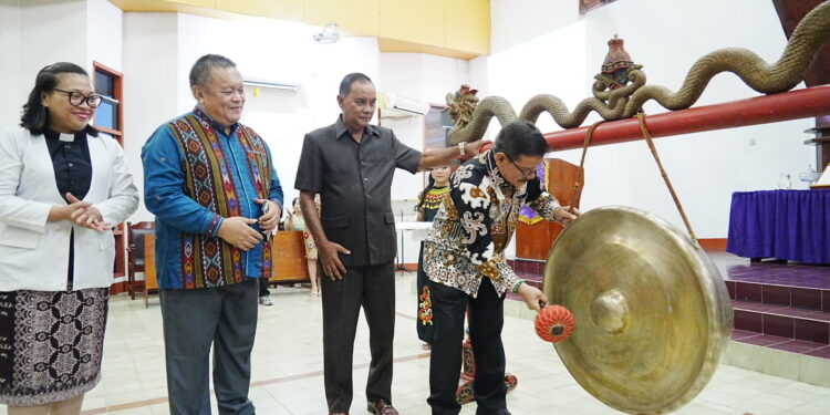Wagub Kaltara Buka Musyawarah Tahunan GPIB di Bunyu