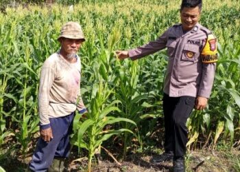 Dukung Ketahanan Pangan, Polsek Tarakan Timur Lakukan Patroli Dialogis Bhabinkamtibmas 