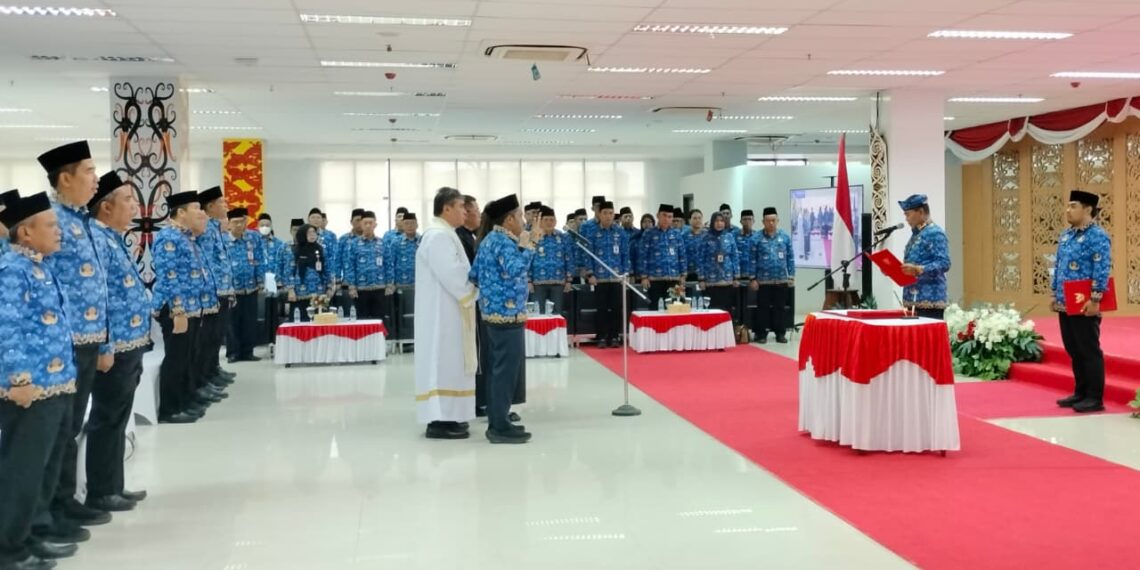 Pasca Melantik, Gubernur Kaltara Minta Pejabat Baru Tak Hanya di Ruangan