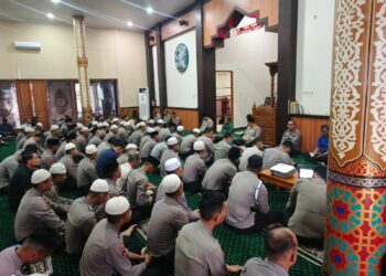 Binrohtal Polda Kaltara, Fondasi Spiritual Bagi Personil Kepolisian dalam Bertugas