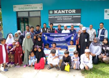 Sucofindo Tarakan Konsisten Berbagi di Bulan Ramadhan, Santuni Anak Yatim Lewat CSR