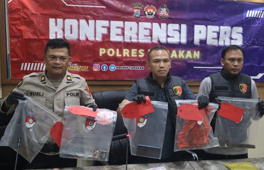 Polres Tarakan Ungkap Penikaman Buruh Tani yang Tewas