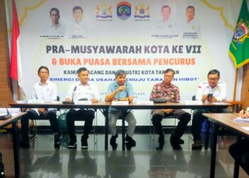 Pra Mukota VII KADIN Tarakan Digelar, Persiapan Musyawarah Kota Dinyatakan Siap