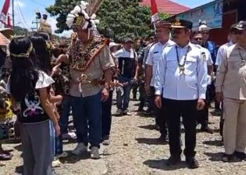 Wagub Kaltara dan Timbalan Menteri Digital Sarawak,Tinjau PLBN Long Nawag