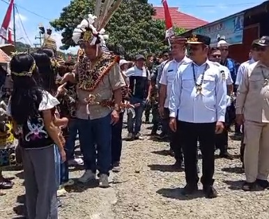 Wagub Kaltara dan Timbalan Menteri Digital Sarawak,Tinjau PLBN Long Nawag