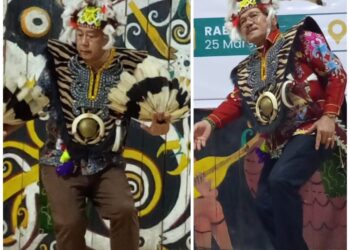 Datuk Wilson dan Wagub Ingkong Ala Kompak Menari