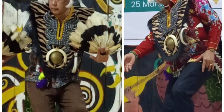 Datuk Wilson dan Wagub Ingkong Ala Kompak Menari