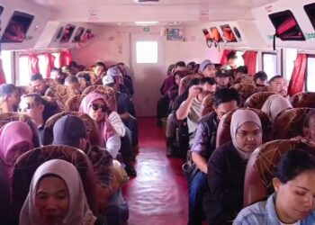 Masih H Min-7 Jelang Lebaran, Arus Mudik Speed Boad di Malundung II Tanjung Selor Sudah Mulai Padat