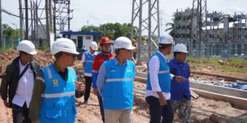 Pastikan Progres dan Kualitas, GM PLN UIP KLT Turun Langsung ke Gardu Induk Satui