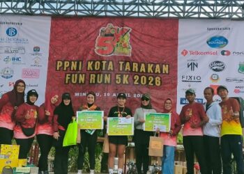 850 Peserta Banjiri Fun Run 5K 2026 Gelaran PPNI Tarakan