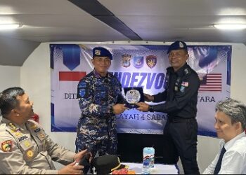 Rendezvous Ditpolairud Polda Kaltara-Police Marine, Bahas Perlindungan Nelayan
