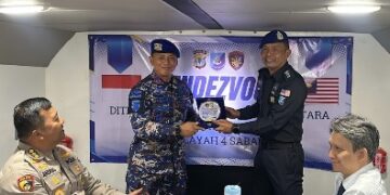 Rendezvous Ditpolairud Polda Kaltara-Police Marine, Bahas Perlindungan Nelayan