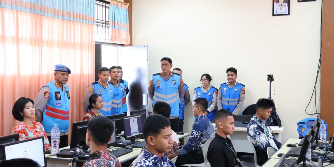 Kapolda Kaltara Cek Tes Psikologi Calon Taruna AKPOL 2026