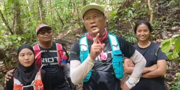 Medan Goa Batu Berlapis, Menarik minat Atlit Lari Trail Kaltara