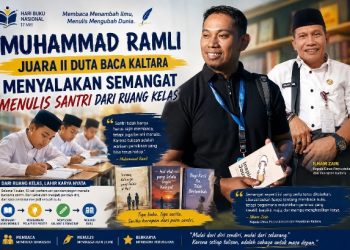 DKP Kaltara Apresiasi Gerakan Literasi Muh.Ramli, Tiga Buku Santri Terbit di Tarakan