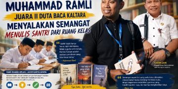 DKP Kaltara Apresiasi Gerakan Literasi Muh.Ramli, Tiga Buku Santri Terbit di Tarakan