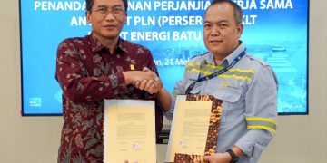 PLN UIP KLT dan PT.Energi Baru Hitam Sinergikan Jalur SUTT Melak-Kotabangun
